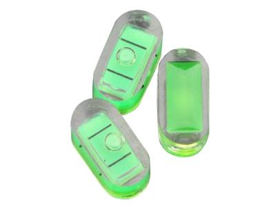 Console camera bubble level vial